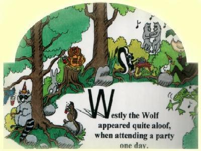 Westly the Wolf from A Forest of Poems for Children